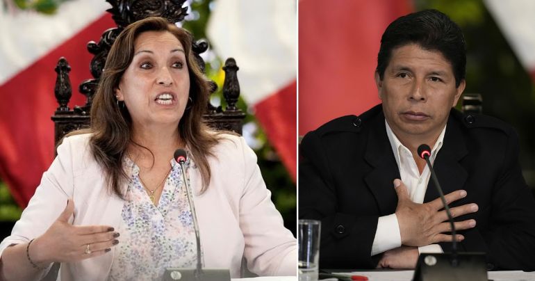 Dina Boluarte a Pedro Castillo: "Es el asesino sentado en la Diroes, el autor de las más de 60 víctimas de esa crisis política"
