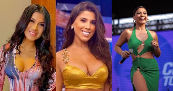 Yahaira Plasencia, Brunella Torpoco, Cielo Torres alentaron a la selección peruana, previo al duelo con Brasil
