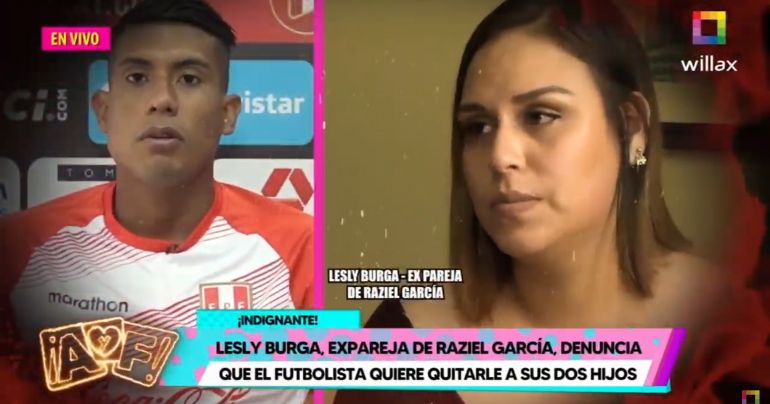Expareja de Raziel García denuncia que futbolista le quiere quitar a sus dos hijos