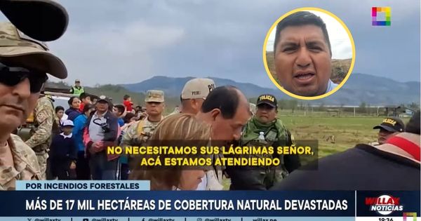 Portada: Periodista que fue desairado por Dina Boluarte: "No me está insultando a mí, sino a los pobladores de Amazonas"