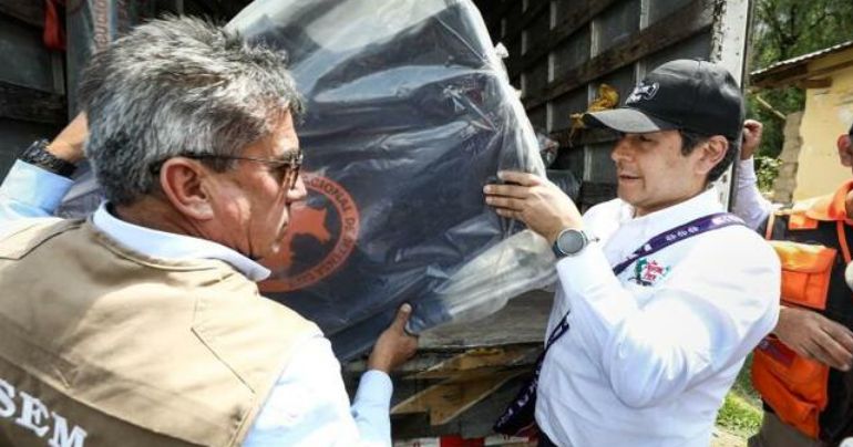 Portada: Midis entregó 15 toneladas de ayuda humanitaria a damnificados por huaico en Ayacucho
