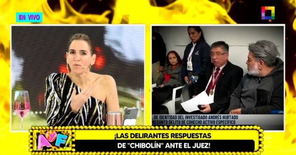 Portada: Gigi Mitre tras audiencia de Andrés Hurtado: "Él nos está tomando el pelo y hay algo detrás"