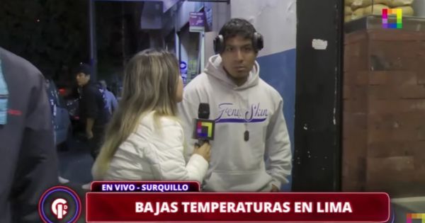 Bajas temperaturas en Lima: la frazada tigre se convirtió en la solución para combatir el frío