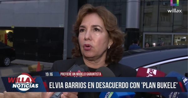 Elvia Barrios prefiere un modelo garantista y no un 'Plan Bukele' (VIDEO)