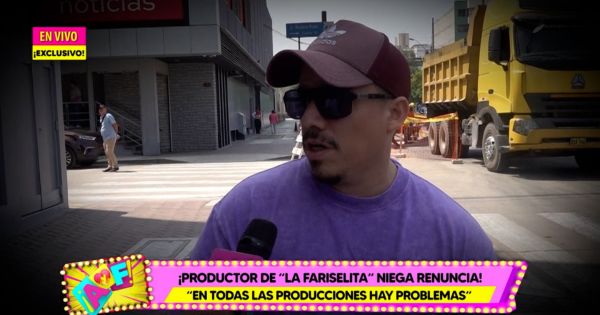 Productor de Ethel Pozo niega renuncia: "En cualquier programa hay problemas"