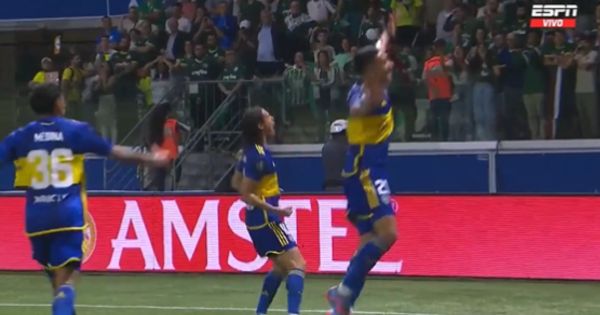 Boca Juniors vs. Palmeiras: Edinson Cavani anotó el gol para el cuadro 'Xeneixe'