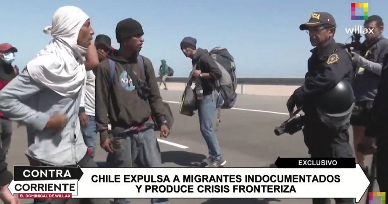 Chile expulsa a migrantes indocumentados y produce crisis fronteriza
