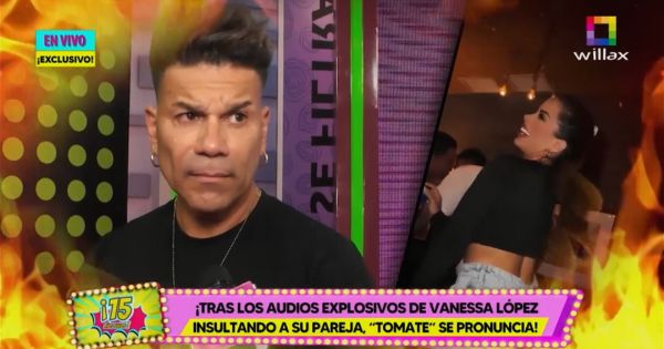 'Tomate' Barraza tras escándalo de Vanessa López con su novio: "Si le pasa algo, tendría todo mi apoyo"