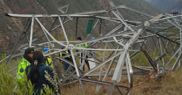 Minera Poderosa sufre nuevo atentado contra sus torres de alta tensión: presuntos responsables fueron capturados