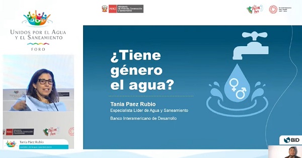 Portada: Representante del BID dice que "el agua tiene género", mientras peruanos están preocupados por suspensión masiva