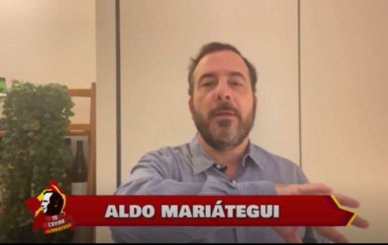 Aldo Mariátegui: "Es un grave error de López Aliaga darle un cargo a Francesco Petrozzi"