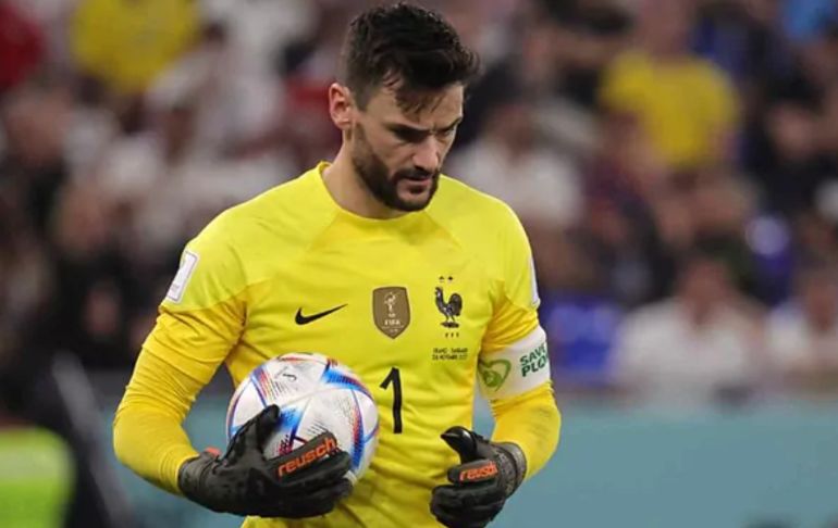 El arquero Hugo Lloris anunció su retiro de la selección francesa