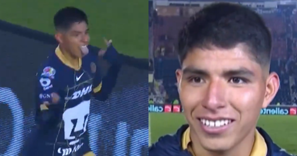 Portada: Piero Quispe tras marcar gol en Pumas vs. América: "No contaban con mi astucia"