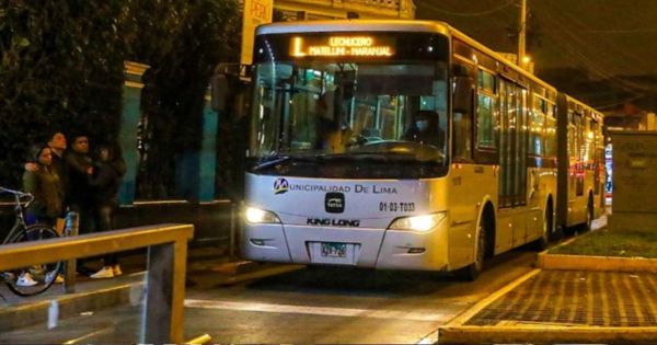 Servicio 'Lechucero' del Metropolitano: conozca el nuevo horario, frecuencia y paradas