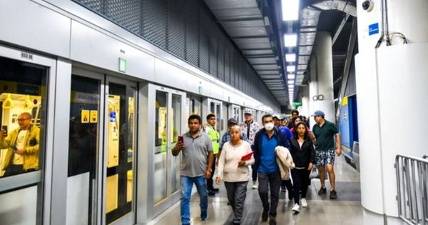MTC: cerca de 100 mil pasajeros se movilizaron en el primer tren subterráneo del Perú