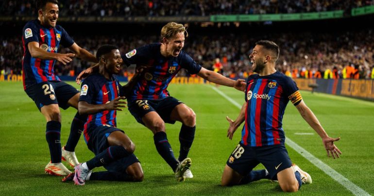 ¿La suerte del campeón? Barcelona venció 1-0 a Osasuna en los minutos finales del partido