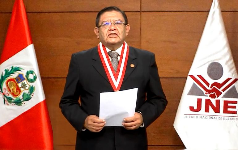 Portada: Jorge Salas Arenas: "Elecciones generales se pueden realizar y culminar en diciembre de 2023"