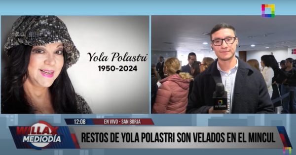 Portada: Yola Polastri, de impecable trayectoria, parte a la eternidad: detalles del último adiós en emotivo velorio