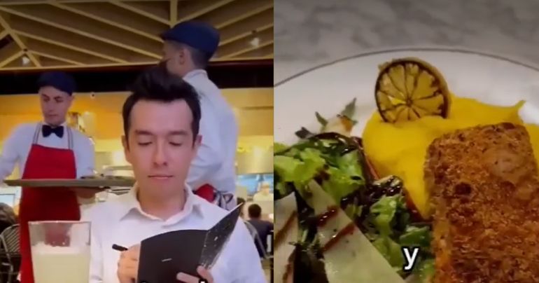 Joven se hace pasar por crítico de alimentos e ingresa a restaurante para comer gratis