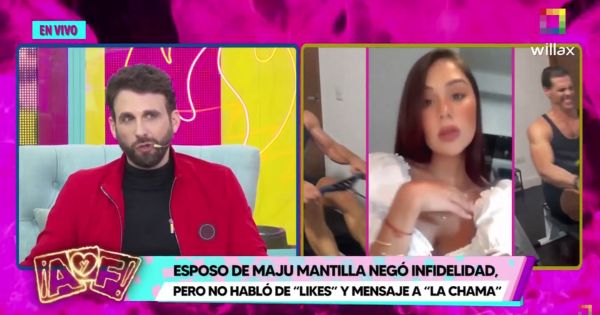 Rodrigo González sobre mensajes del esposo de Maju Mantilla a la 'Chama': "Eso me parece infidelidad"