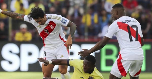 Portada: Perú perdió 1-0 ante Ecuador y se aleja del Mundial 2026: la 'Bicolor' se queda en el último lugar de las Eliminatorias