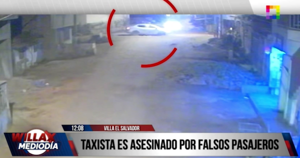 Villa El Salvador: taxista es asesinado por falsos pasajeros