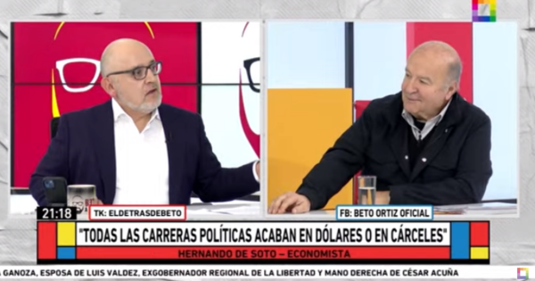 Hernando de Soto anuncia acuerdo de 'Progresemos': "Vamos a formar una alianza con cuatro partidos"