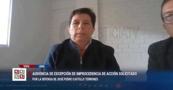 Pedro Castillo sufre nuevo revés: rechazan pedido para dejar sin efecto denuncia constitucional de la Fiscalía