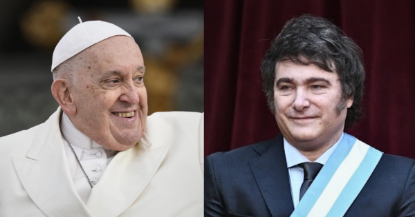 Papa Francisco y Javier Milei dejan atrás polémicas con afectuoso abrazo: esta fotografía se ha hecho viral