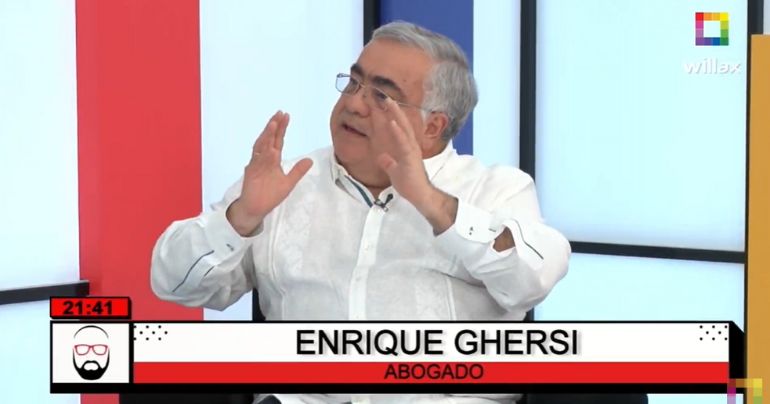 Enrique Ghersi: "Dina Boluarte se encuentra entre la inacción y el miedo"