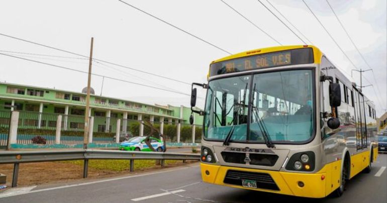 Portada: Corredor amarillo suspende sus operaciones desde este lunes 24 de abril