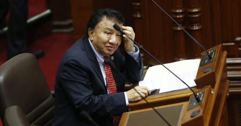 Congreso oficializó suspensión de legislador Enrique Wong por 120 días