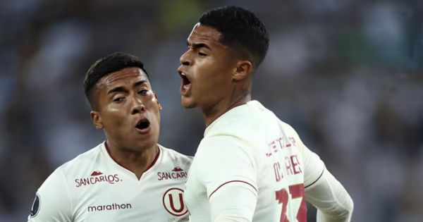 ¡El de honor! Christopher Olivares anotó su primer gol con Universitario