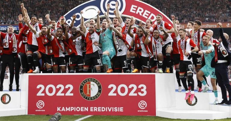 Feyenoord, de Marco López, se coronó campeón en la Liga de los Países Bajos