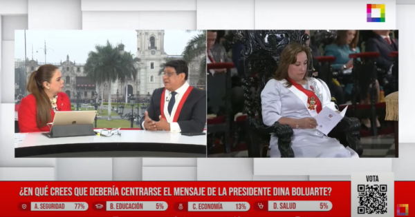 Portada: Héctor Ventura: "Dina Boluarte recibió del Congreso las herramientas suficientes para que Perú salga de la crisis económica"