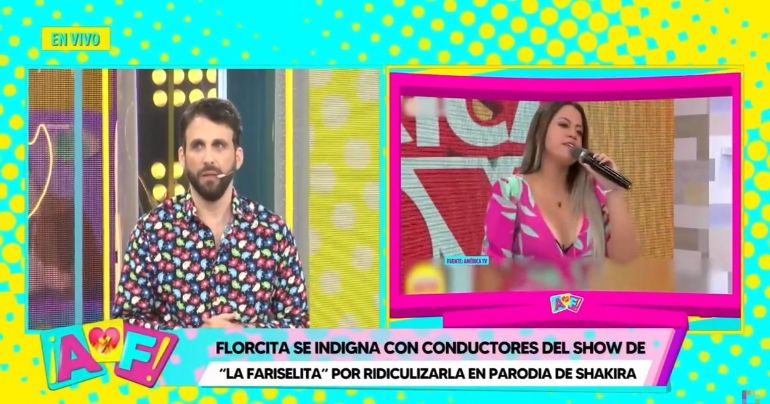 Florcita Polo se indigna con conductores del show de 'La Fariselita' por ridiculizarla