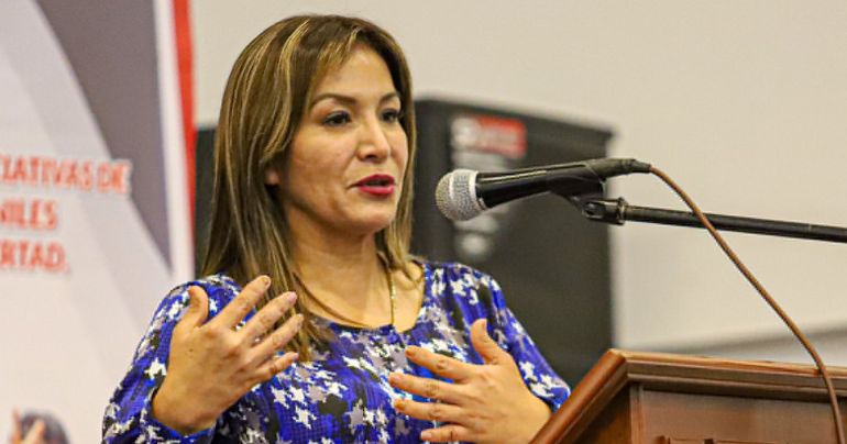 Denuncian que congresista Magaly Ruíz se apropió de sueldo de trabajadores