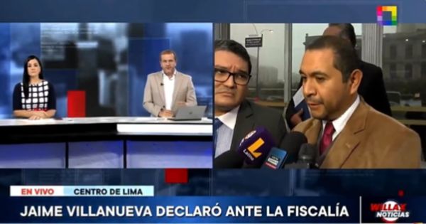 Augusto Thorndike: "Jaime Villanueva fue testigo de que hubo coordinaciones entre Rafael Vela y Janet Talavera"