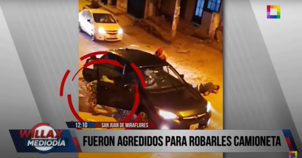 SJM: embarazada y su esposo fueron agredidos brutalmente por delincuentes