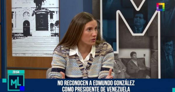 Adriana Tudela: Es lamentable que el Gobierno esté reculando sobre el tema de Venezuela