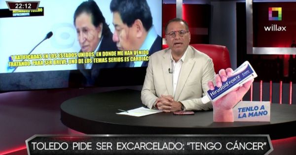 Portada: Phillip Butters: "Alejandro Toledo ha sido un asco de presidente de la República"