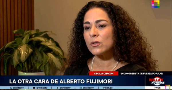 Cecilia Chacón revela conversaciones con Alberto Fujimori cuando estaba en prisión: "Le llevaba los chismes de farándula"