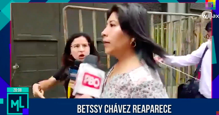 Betssy Chávez insulta a periodistas y niega que Pedro Castillo haya cometido golpe de Estado