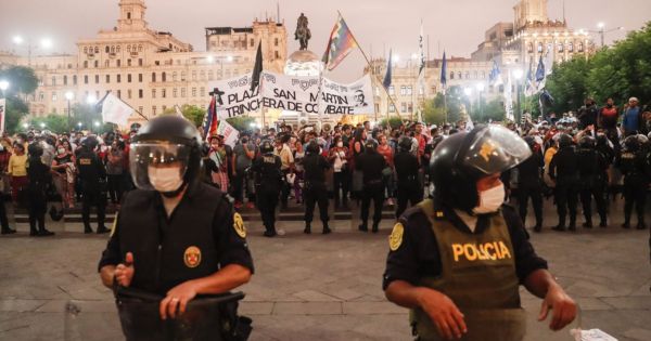 Portada: 'Toma de Lima': Ministerio del Interior designó a 24 mil policías para que resguarden esta manifestación