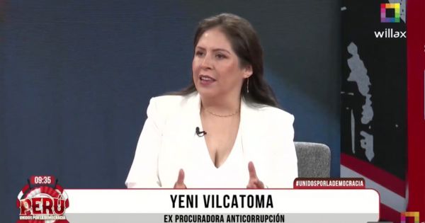 Yeni Vilcatoma: "Dina Boluarte no tiene voluntad política para luchar contra la corrupción"