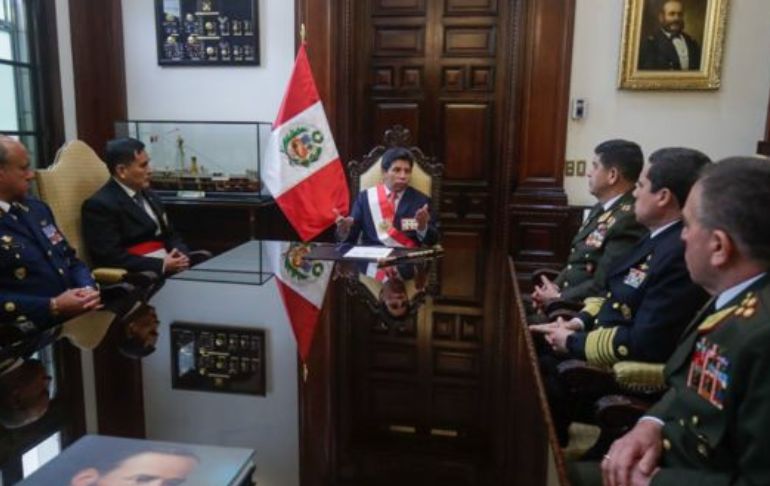 Pedro Castillo: nueve generales PNP pagaron hasta US$40 mil para ser ascendidos