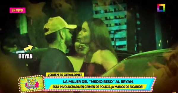 Portada: Bryan Torres: mujer que le dio "medio beso" está involucrada en crimen de policía