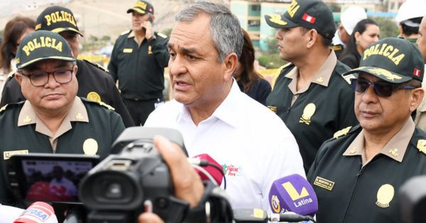 Ministro Vicente Romero: "Fue acertado declarar el estado de emergencia, ha disminuido las extorsiones"