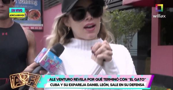 Ale Venturo revela por qué terminó con Rodrigo Cuba (VIDEO)