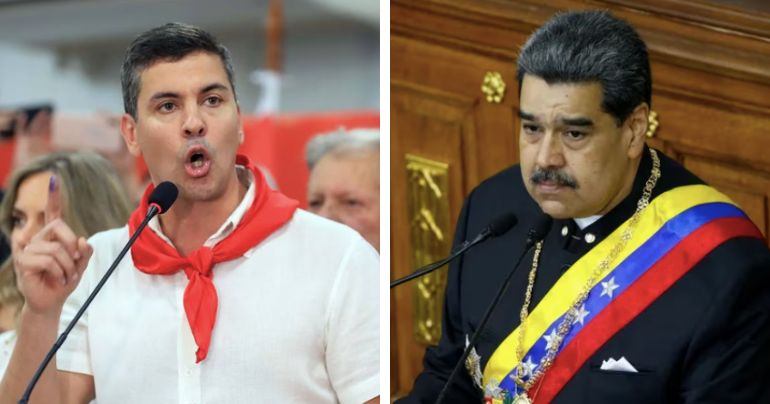 Electo presidente de Paraguay provoca críticas por agradecer felicitación de dictador Nicolás Maduro